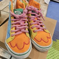 Vans SK8 Hi Zip Sesame Street Sz 11