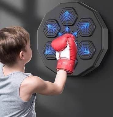 New Intelligent Boxing Machine with 6 Lights and Bluetooth Sensor Home Training Stress Relief,