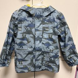 Old Navy Toddler Dinosaur Raincoat 4T