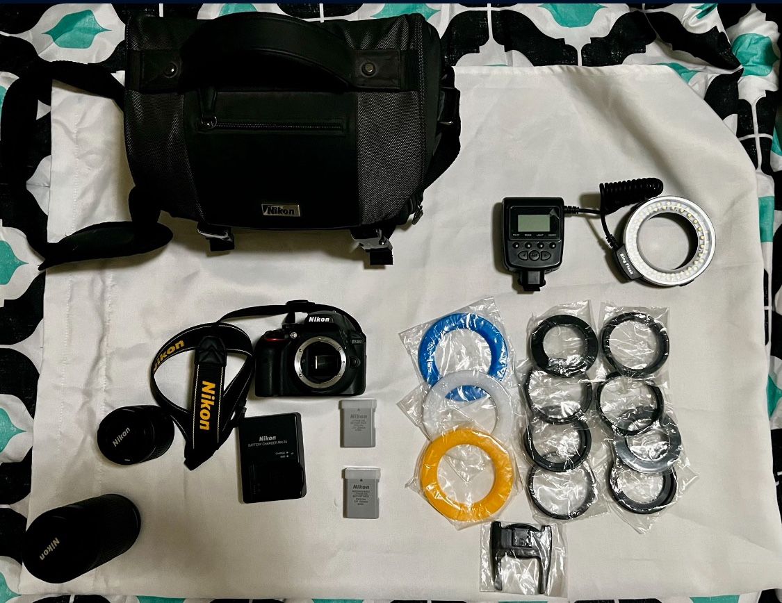📸 Nikon D3400 Camera + Full Accessory Bundle – $1,000 OBO 📸