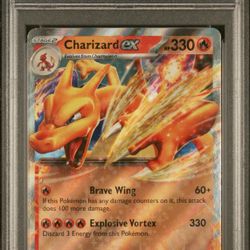 2024 Charizard EX Black Star Promo PSA 8