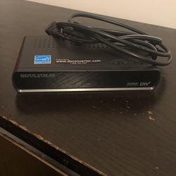 Digital Stream Analog Pass-Through Dolby DTV Converter Box 15-150 - No Remote