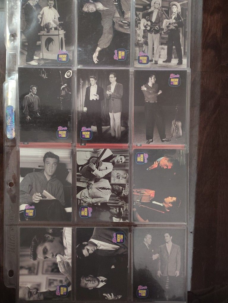The Elvis Collection, Rockin The Tube, 1992 Trading Cards