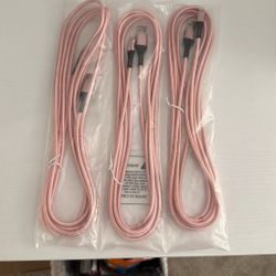 3-Pack , Type A, 10ft Long, iPhone Chargers