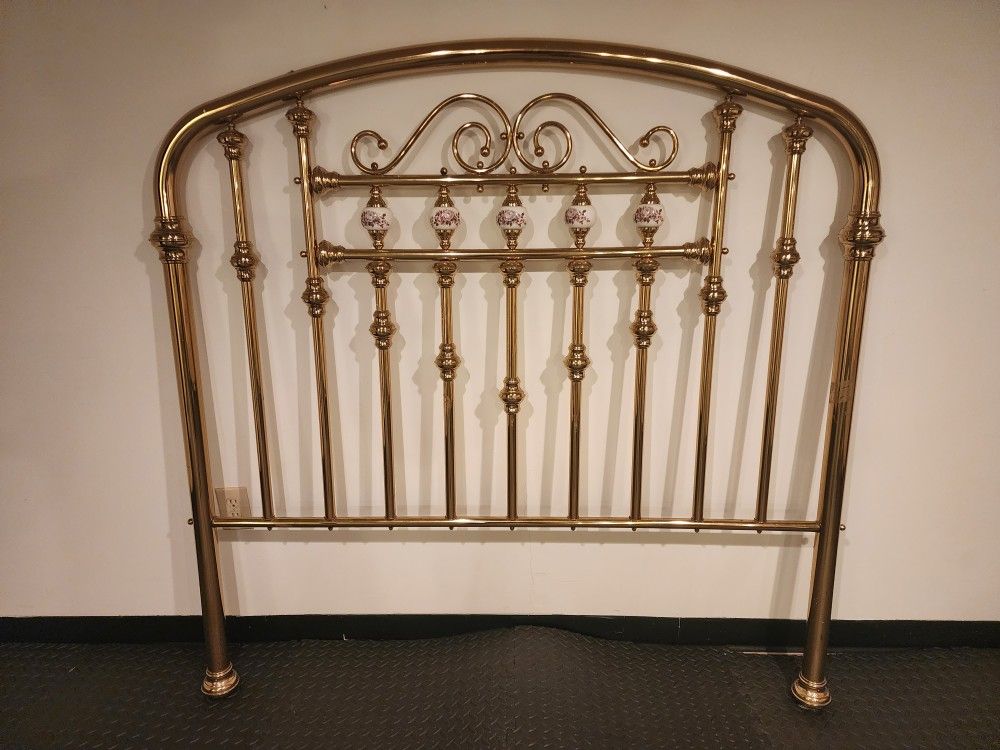 Queen BRASS  Head & Foot  Bed Frame