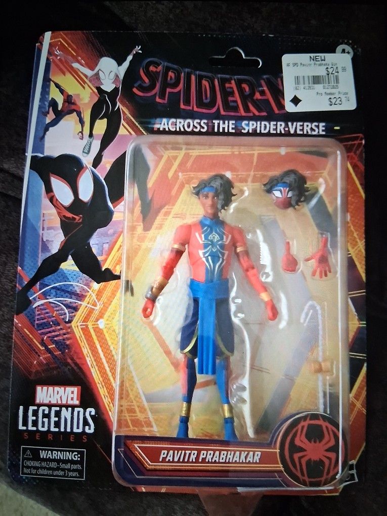 Marvel Legends Spider-Man action figure Pavitr Prabhakar