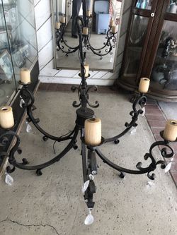 Wrought Iron Chandelier
