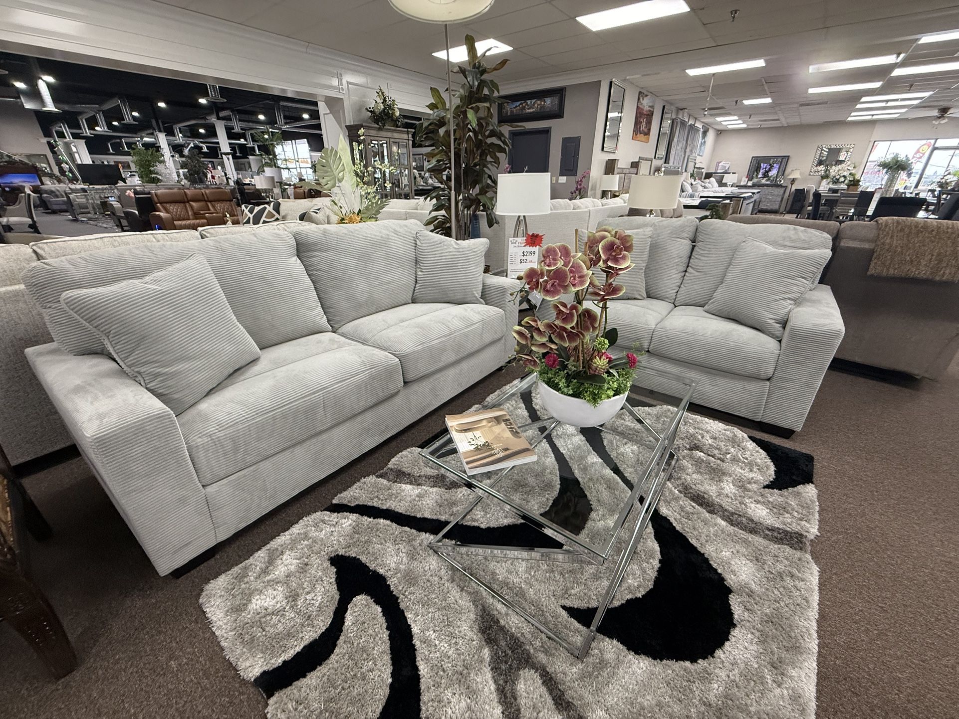 2 Pc Sofa And Loveseat