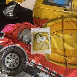 Construction Birthday Balloons For 5th Birthday 