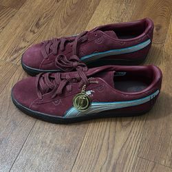 Puma Men  Suede One Piece Red Pirates