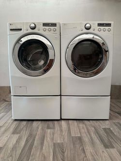 Set washer and dryer gas LG