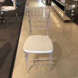 SALE SALE!! Clear Acrylic Chaivari Chairs 