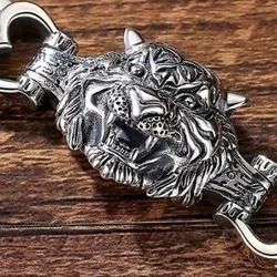 Tiger Bracelet Stainless Steel 8" Stewart&Nellis Pick Up 