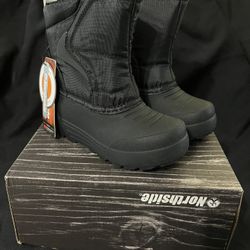 New With Tags Northside Flurrie Polar Toddler Size 5 Snow Boots Black