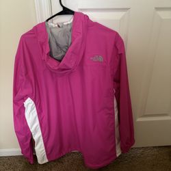 North Face Ladies rain jacket size XL