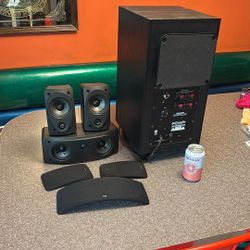 Pole Audio Surround Sound With Subwoofer Rm2600