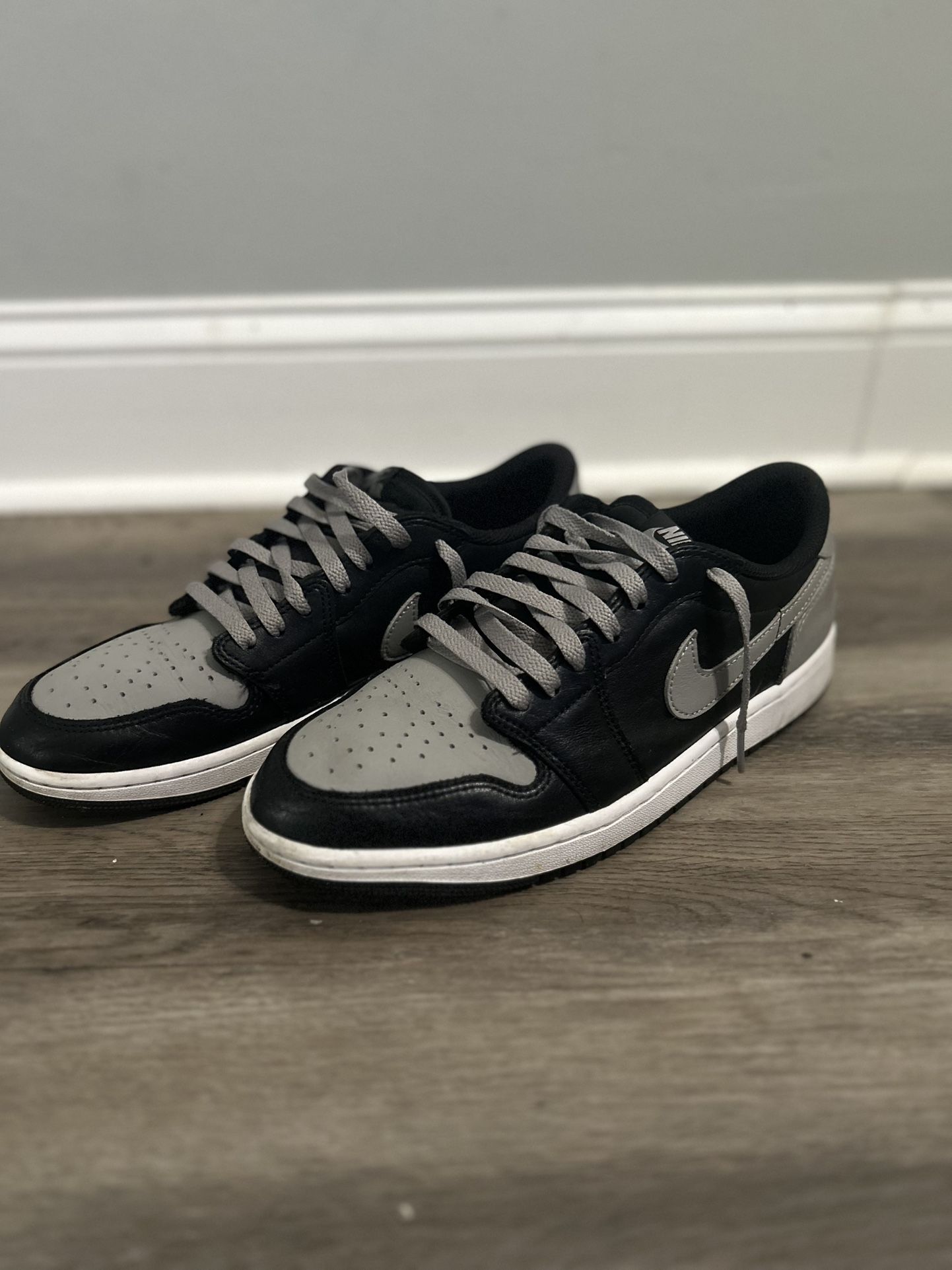 Black/Grey Jordan 1 Lows