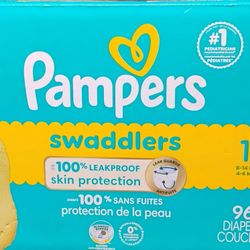 Pampers Swaddlers  Size-1  96 ct. 