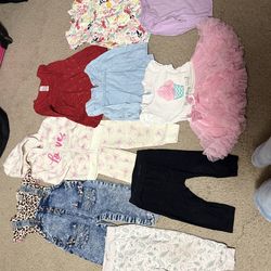 Girls 18M Clothing Bundle – Includes GAP & Birthday Dress – $25