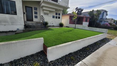 Artificial Grass And Landscape