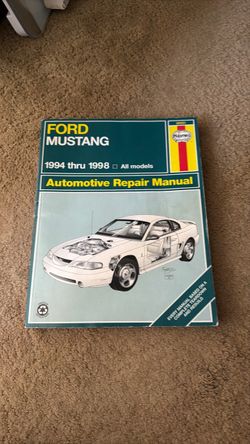 Automotive Mustang Repair Manuel Haynes