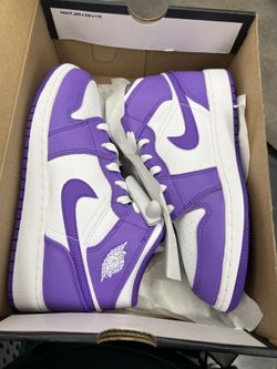 Purple Air Jordan’s 