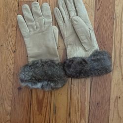 Lined Leather Gloves XL