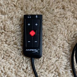 External Sound Card Gaming Hyperx Amp Usb Virtual 7.1 Surround