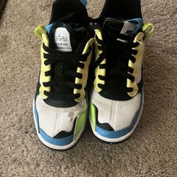 Jordans MA2 White Coast CW6594-110 Multi Color Athletic Shoe Sneaker Youth Size 6 Y