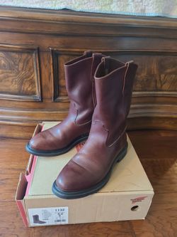 Redwing boots Pecos size 9