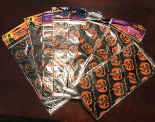 Halloween 🎃 treat sacks with ties