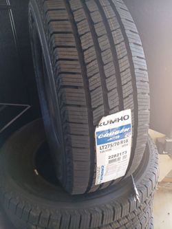 New Set of tires 275 70 18 KUMHO