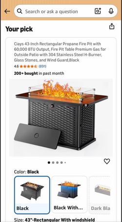 Fire Pit/Fire Table