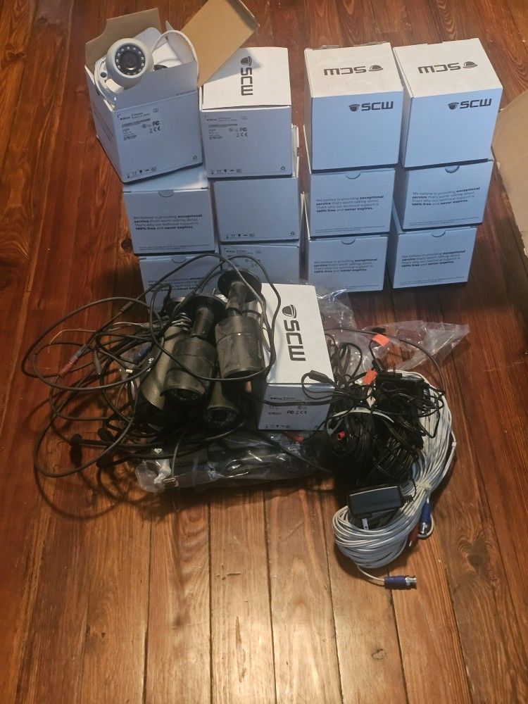 SCW & Swann Security Cameras & Swann Digital Recorder