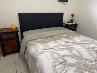 Cama Full con colchón