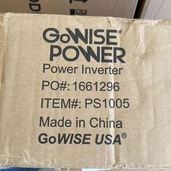 GoWise Power Inverter