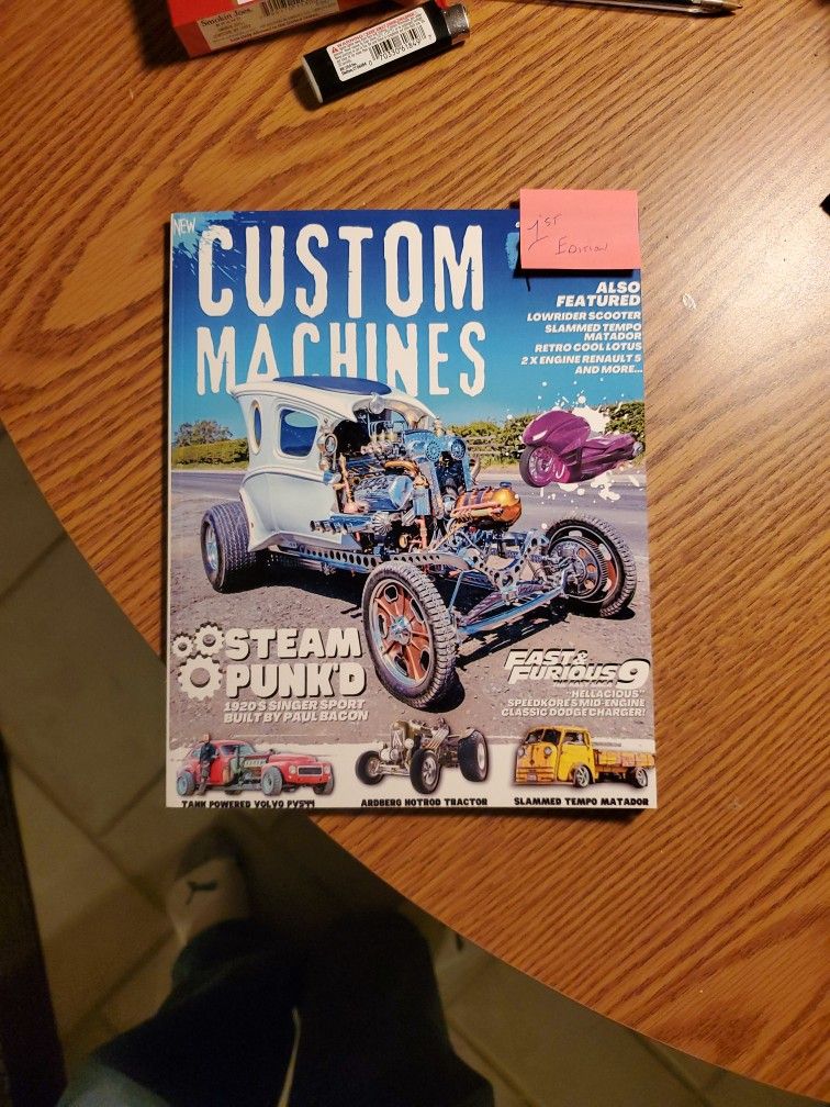 1st Edition "Custom Machines" Steampunk