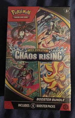 Pokemon Mega Evolution Chaos Rising Booster Bundle