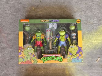 NECA TMNT Rasputin & Genghis Figures