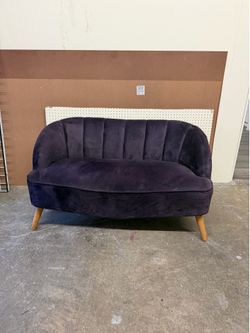 Purple couch