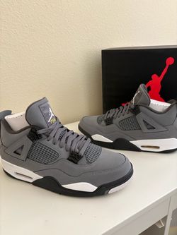 Air Jordan 4 Cool Grey Sneakers