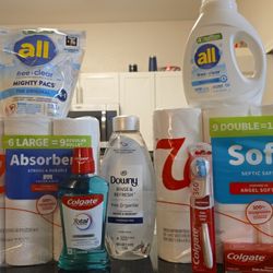 Free & Clear Household Bundle – Laundry, TP, Towels