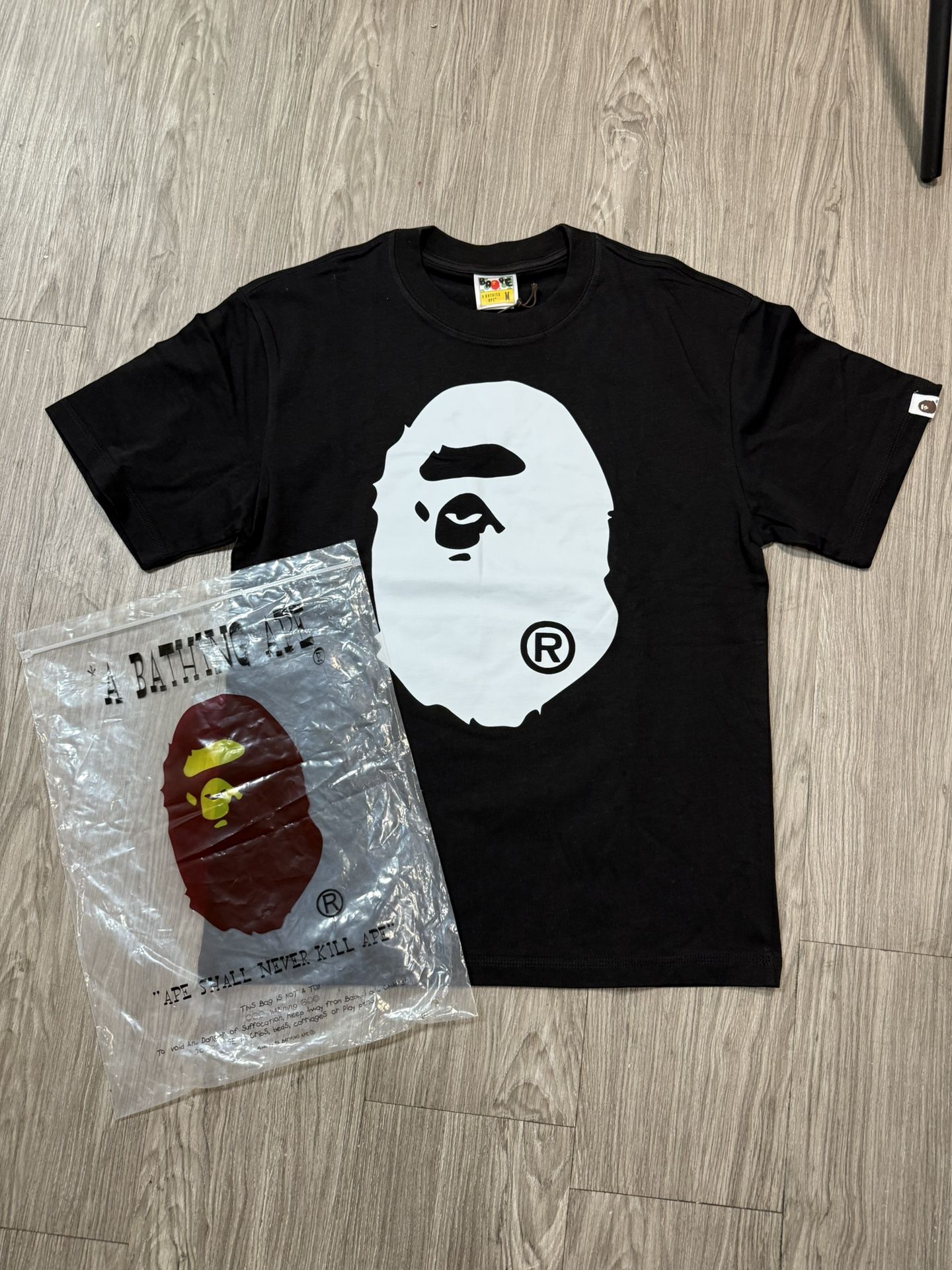 Bape Black and White T-Shirt 