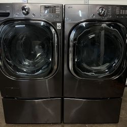 BEAUTIFUL  LG WASHER AND  ELECTRIC DRYER SET EXCELLENT CONDITIONS 