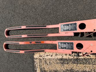 Werner safe T ladder rail extension system