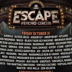 Escape Halloween 2025 Friday GA Ticket