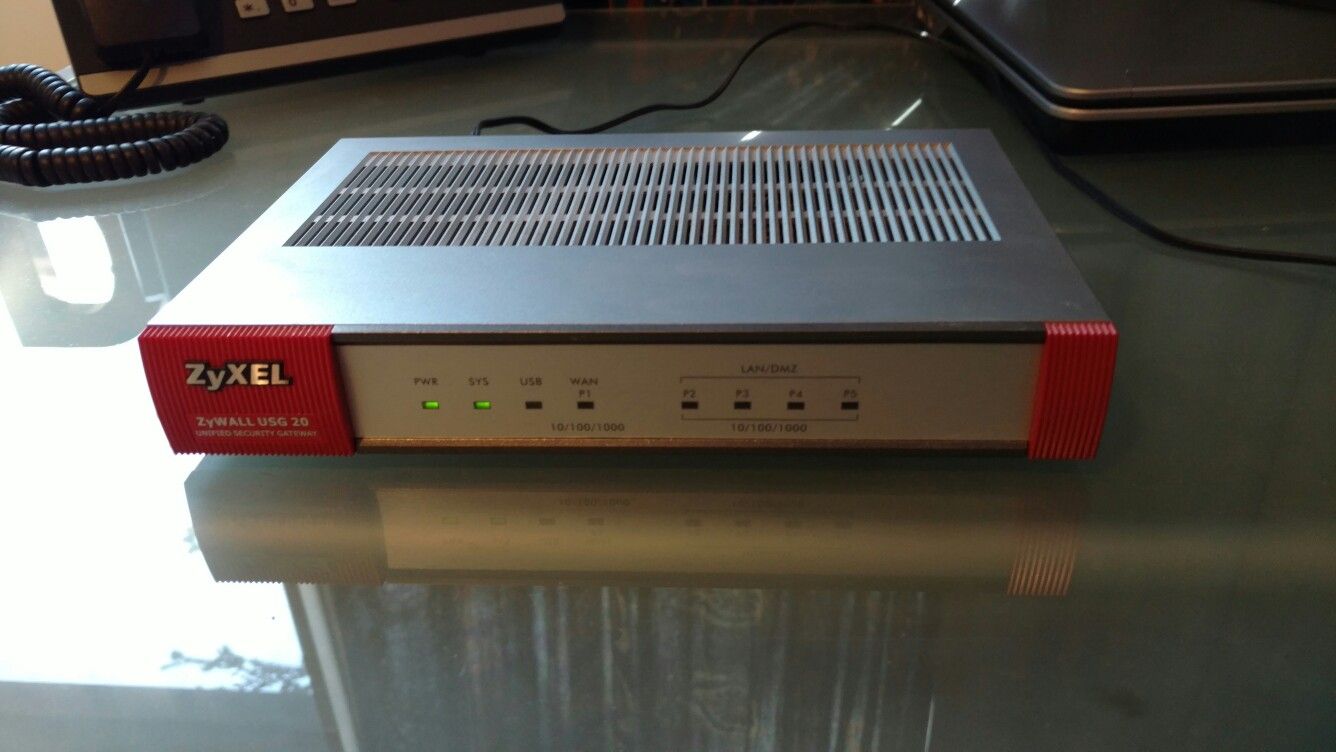 Zyxel USG 20 firewall