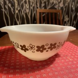 VINTAGE PYREX CRAZY DAISY SPRING BLOSSOM 441