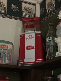 Vintage Coke Cola Mini Popmaker With Box