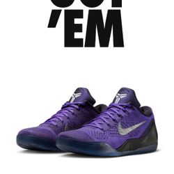 Kobe 9 Moonwalker Laker Purple BEST OFFER